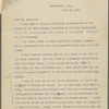 Eldridge, C. W. TLS to J. H. Johnston.  May 29, 1902.