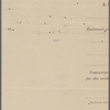Eldridge, C. W. ALS to D. Lockwood.  [1892].