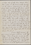 Eldridge, C. W. ALS to William D. O'Connor.  Jan. 22, [1865].