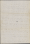 Eldridge, C. W. ALS to William D. O'Connor.  Jan. 22, [1865].