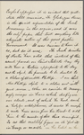 Eldridge, C. W. ALS to William D. O'Connor.  Feb. 19, [1884].
