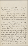 Eldridge, C. W. ALS to William D. O'Connor.  Feb. 19, [1884].