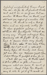 Eldridge, C. W. ALS to William D. O'Connor.  Feb. 19, [1884].