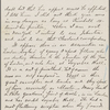 Eldridge, C. W. ALS to William D. O'Connor.  Aug. 10, 1885.