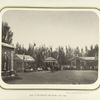 Military brass-band in the exhibition