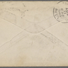 Eldridge, C. W. ALS to William D. O'Connor.  Aug. 10, 1885.
