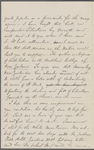 Eldridge, C. W. ALS to William D. O'Connor.  Sep. 1, 1886.