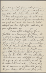 Eldridge, C. W. ALS to William D. O'Connor.  Mar. 21, 1888.
