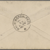 Eldridge, C. W. ALS to William D. O'Connor.  Mar. 21, 1888.