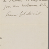Gilchrist, Anne to John Burroughs.  Jul. 28, 1882.