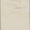 Harned, Thomas B. TLS to R. M. Bucke.  Jan. 11, 1898.