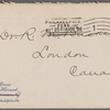 Harned, Thomas B. ALS to R. M. Bucke.  May 25, 1898.