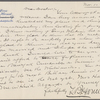Harned, Thomas B. ALS to R. M. Bucke.  Nov. 11, 1898.