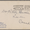 Harned, Thomas B. ALS to R. M. Bucke.  Dec. 23, 1898.