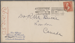Harned, Thomas B. ALS to R. M. Bucke.  Dec. 23, 1898.