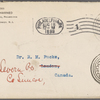 Harned, Thomas B. TLS to R. M. Bucke.  Aug. 18, 1899.