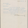 Harned, Thomas B. TLS to R. M. Bucke.  Mar. 26, 1900.