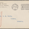 Harned, Thomas B. TLS to R. M. Bucke.  Dec. 23, 1901.