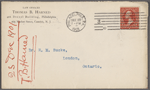 Harned, Thomas B. TLS to R. M. Bucke.  Dec. 23, 1901.