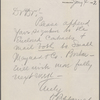 Harned, Thomas B. ALS to R. M. Bucke.  Jan. 4, 1902.