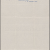 Harned, Thomas B. TLS to R. M. Bucke.  Jan. 7, 1902.
