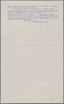 Harned, Thomas B. TLS to R. M. Bucke.  Jan. 7, 1902.