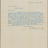 Harned, Thomas B. TLS to R. M. Bucke.  Jan. 30, 1902.