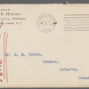 Harned, Thomas B. TLS to R. M. Bucke.  Jan. 30, 1902.