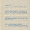 Harned, Thomas B. TLS to R. M. Bucke.  Jan. 31, 1902.