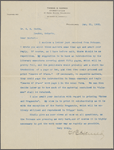 Harned, Thomas B. TLS to R. M. Bucke.  Jan. 31, 1902.