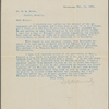 Harned, Thomas B. TLS to R. M. Bucke.  Feb. 13, 1902.