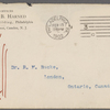 Harned, Thomas B. TLS to R. M. Bucke.  Feb. 13, 1902.