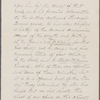 O'Connor, William D. "Notes on Walt Whitman as Poet and Person. By John Burroughs. New York, American News Company, 1867." Draft of review.