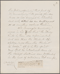 O'Connor, William D. "Notes on Walt Whitman as Poet and Person. By John Burroughs. New York, American News Company, 1867." Draft of review.