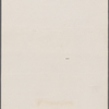 O'Connor, William D. "Notes on Walt Whitman as Poet and Person. By John Burroughs. New York, American News Company, 1867." Draft of review.