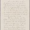 O'Connor, William D. "Notes on Walt Whitman as Poet and Person. By John Burroughs. New York, American News Company, 1867." Draft of review.