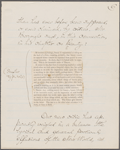 O'Connor, William D. "Notes on Walt Whitman as Poet and Person. By John Burroughs. New York, American News Company, 1867." Draft of review.