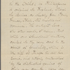 O'Connor, W. D. letter to Matthew Arnold. Oct. 14, 1866. Holograph draft[?], signed.