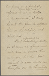 O'Connor, W. D., draft AL to J. T. Fields. Nov. 23, 1868. 