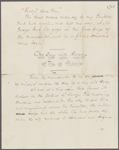 O'Connor, W. D., letter to J. R. Gilmore. Oct. 13, 1866. Holograph copy.