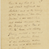 O'Connor, W. D., letter to the Editor of the New York Independent. Nov. 9, 1867. Letter press copy.