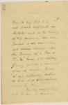 O'Connor, W. D., letter to the Editor of the New York Independent. Nov. 9, 1867. Letter press copy.