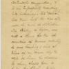 O'Connor, W. D., letter to the Editor of the New York Independent. Nov. 9, 1867. Letter press copy.