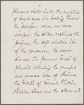 O'Connor, W. D., draft AL to S. S. Rice. [1875]. 
