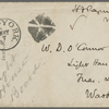 Raymond, H. J., ALS to William D. O'Connor. May 6, [1866].