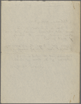 Phillips, Stephen, "Whitman and Gosse" and "The darkness on my life...", 2 poems in the hand of Margaret Jerome[?], unsigned, undated.
