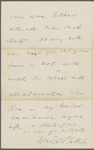 Phillips, Wendell, ALS to [William D.] O'Connor. Jun. [21], 1866. 