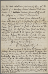 Gilchrist, Anne. Copy in W. M. Rossetti's hand of passages from Anne Gilchrist's letters to him of Jun. 22, Jun. 23, and Jul. 11, 1869, published as A Woman's Estimate of Walt Whitman.  
Enclosed in ALS from W. M. Rossetti to [William D.] O'Connor. Nov. 20, [1869].