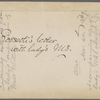 Gilchrist, Anne. Copy in W. M. Rossetti's hand of passages from Anne Gilchrist's letters to him of Jun. 22, Jun. 23, and Jul. 11, 1869, published as A Woman's Estimate of Walt Whitman.  
Enclosed in ALS from W. M. Rossetti to [William D.] O'Connor. Nov. 20, [1869].
