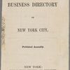Wilson's Business Directory of New York City 1861-1862
